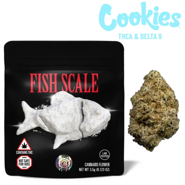 COOKIES FISH SCALE THC-A FLOWER - 3.5G