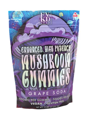 FVKD SHRM HIGH POTENCY MUSHROOM GUMMIES - 5000MG (10CT)